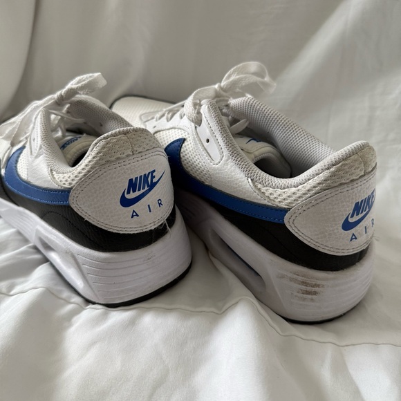 Men's White and Blue Nike Air Max SC Shoes - Picture 9 of 9